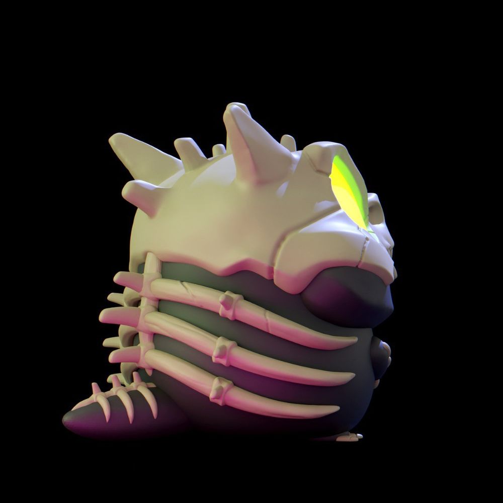 图片[2]-【格鲁皮怪物】skullii-3D合纵社-3D打印模型STL格式3mf格式免费下载！