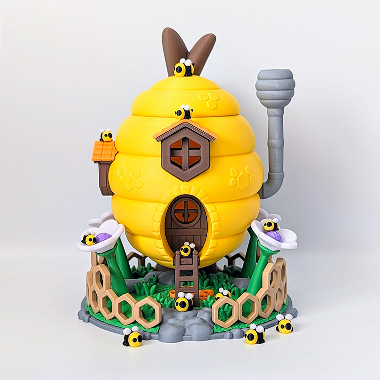 图片[2]-蜂巢小灯屋-3D合纵社-3D打印模型STL格式3mf格式免费下载！