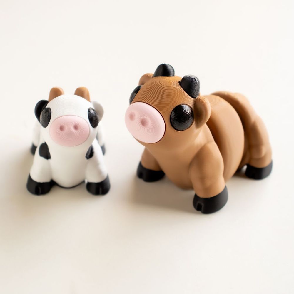 小牛-3D合纵社-3D打印模型STL格式3mf格式免费下载！