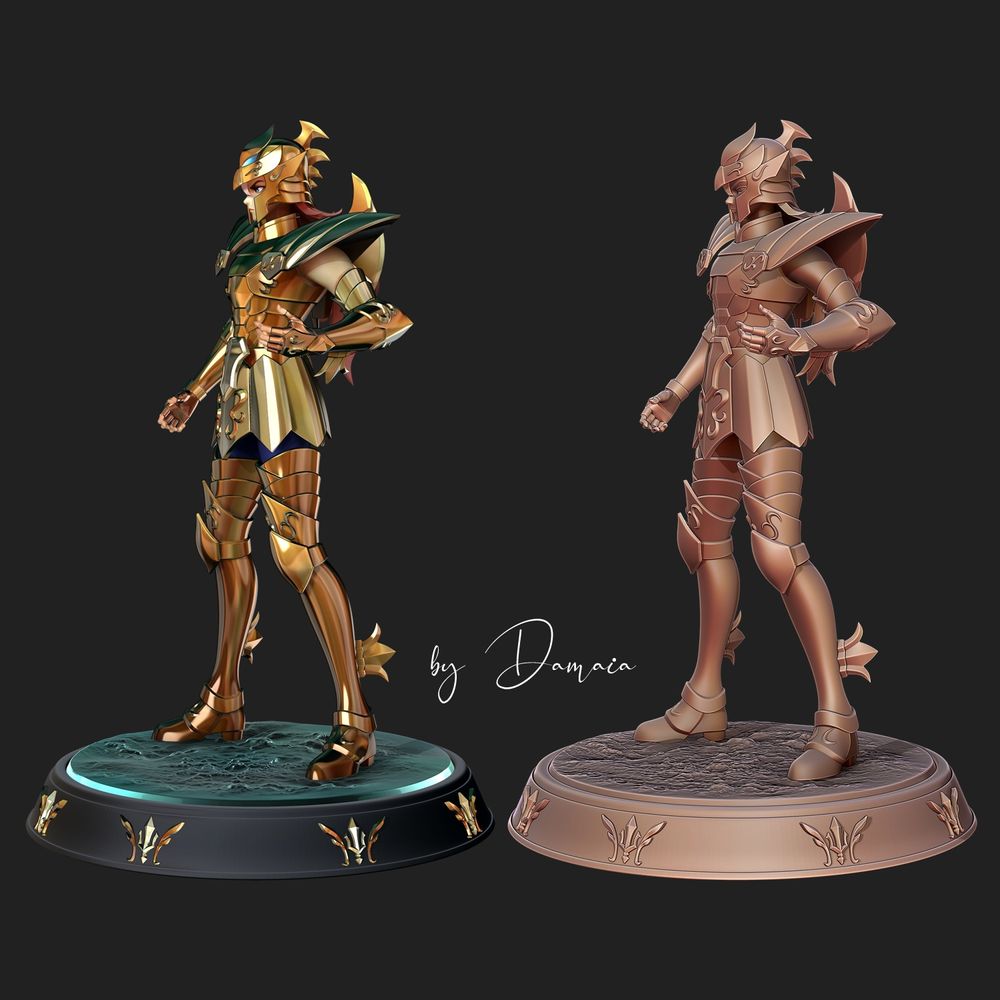 图片[2]-【圣斗士】海马拜安-3D合纵社-3D打印模型STL格式3mf格式免费下载！