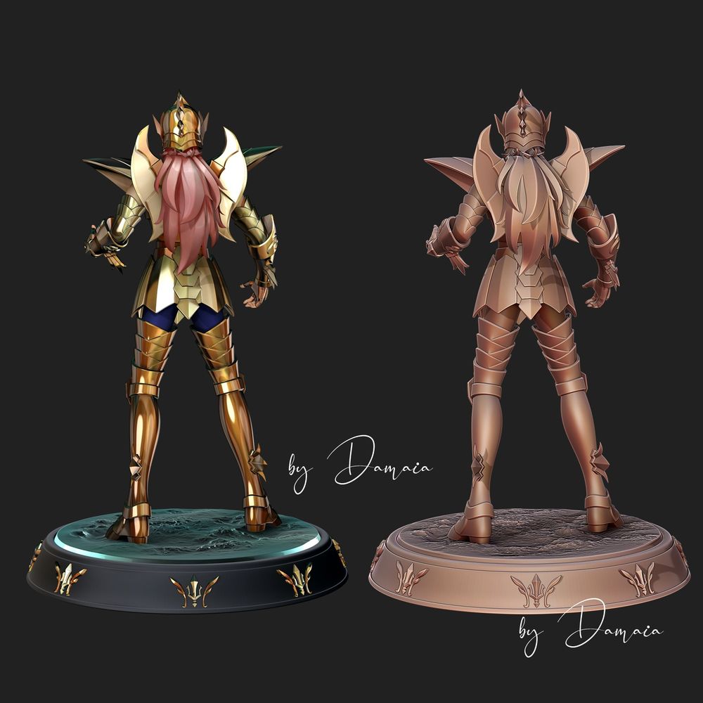 图片[3]-【圣斗士】海马拜安-3D合纵社-3D打印模型STL格式3mf格式免费下载！