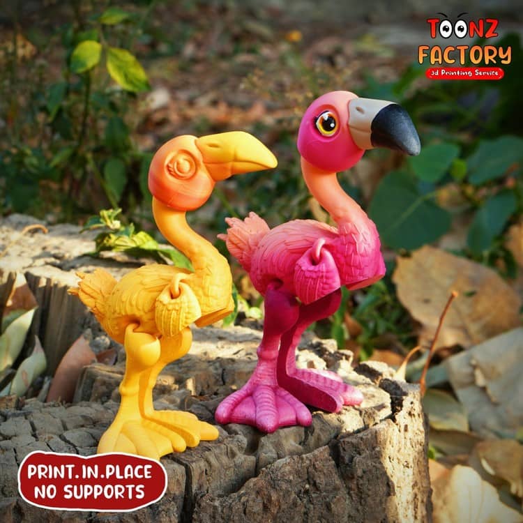 图片[3]-火烈鸟-3D合纵社-3D打印模型STL格式3mf格式免费下载！