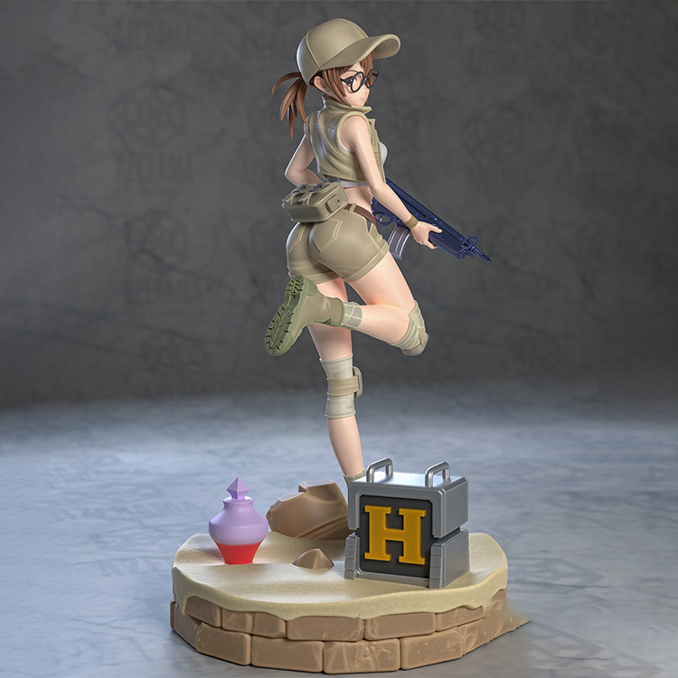 图片[4]-【合金弹头】眼镜娘-3D合纵社-3D打印模型STL格式3mf格式免费下载！