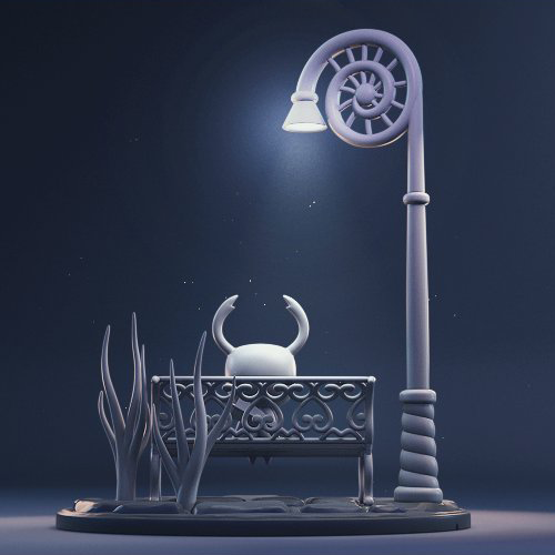 图片[3]-【空洞骑士】骑士-3D合纵社-3D打印模型STL格式3mf格式免费下载！