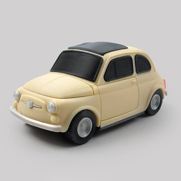 菲亚特500F-3D合纵社-3D打印模型STL格式3mf格式免费下载！