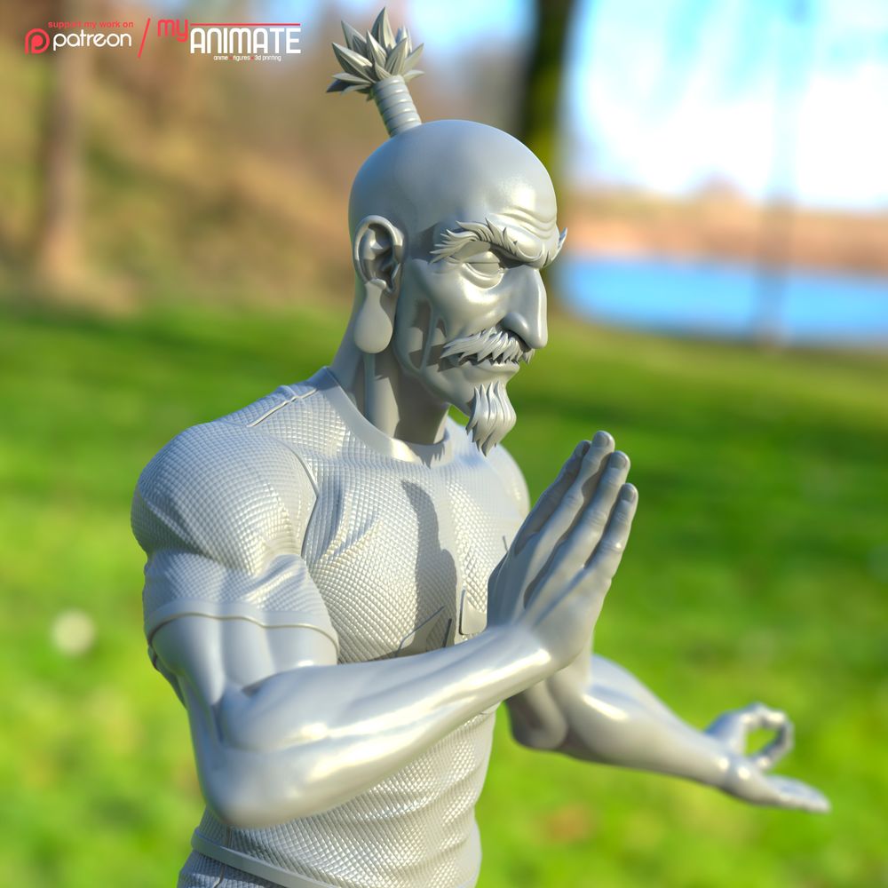 图片[2]-【全职猎人】艾萨克·尼特罗-3D合纵社-3D打印模型STL格式3mf格式免费下载！