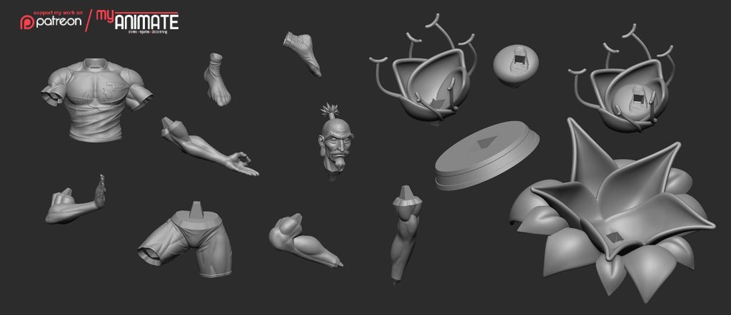 图片[5]-【全职猎人】艾萨克·尼特罗-3D合纵社-3D打印模型STL格式3mf格式免费下载！