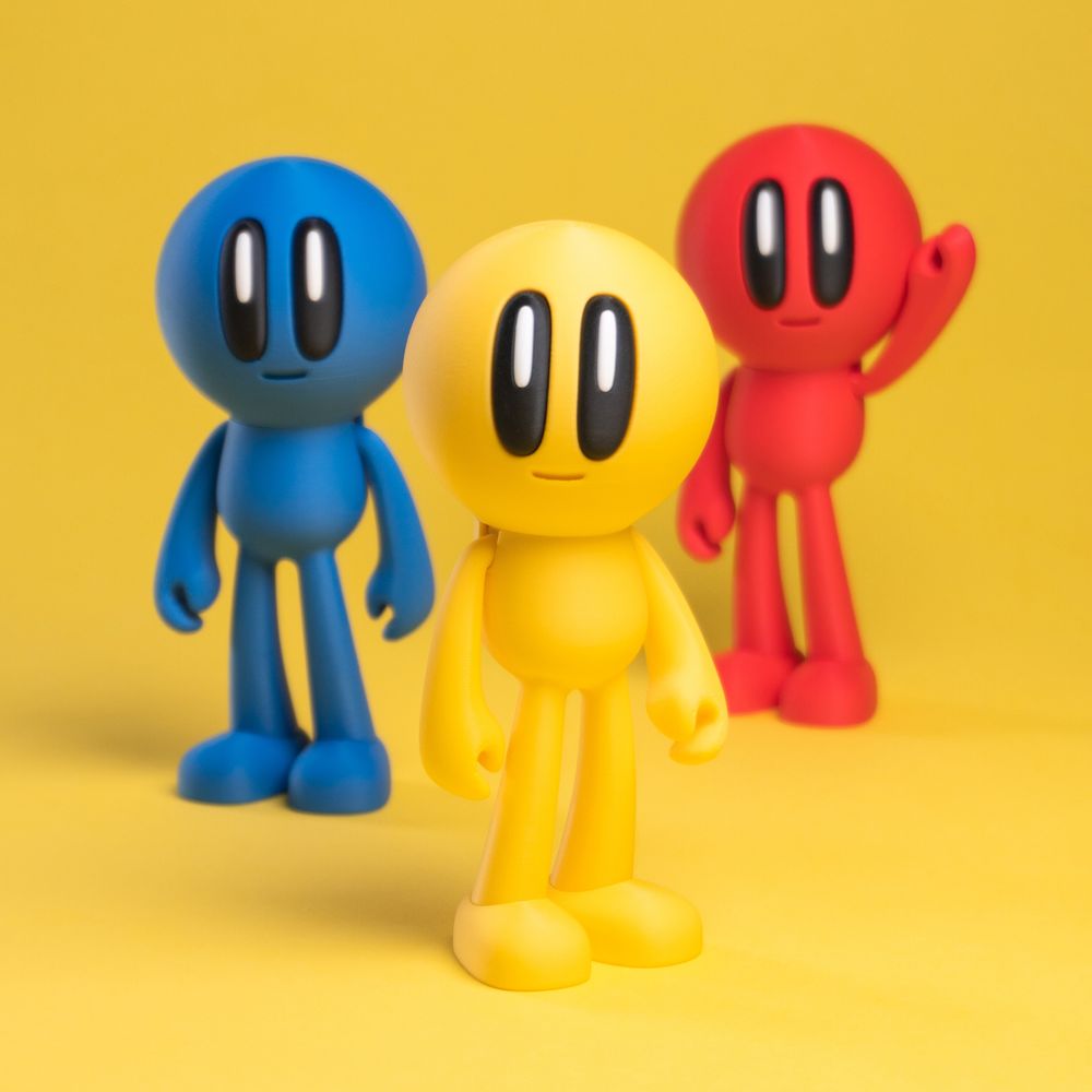 大头人-3D合纵社-3D打印模型STL格式3mf格式免费下载！