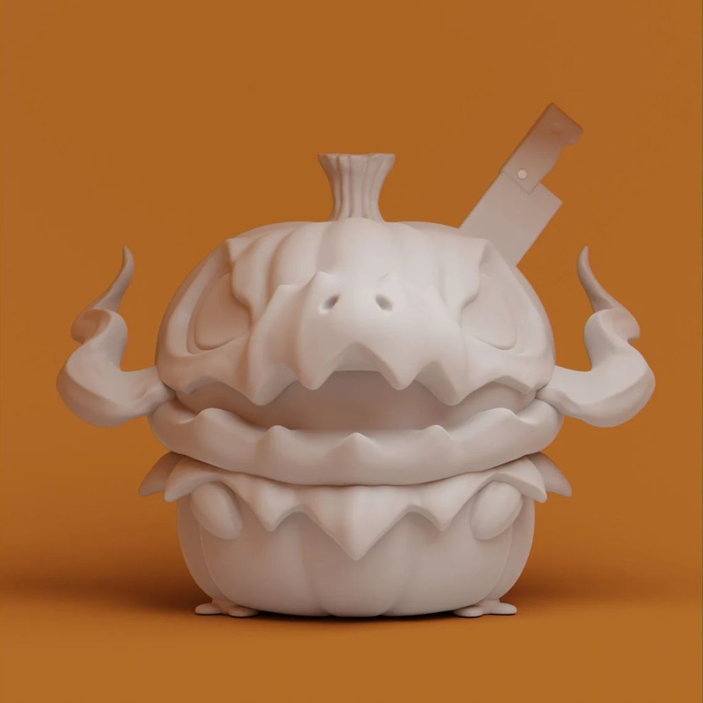 图片[3]-【格鲁皮怪物】pumpkih-3D合纵社-3D打印模型STL格式3mf格式免费下载！