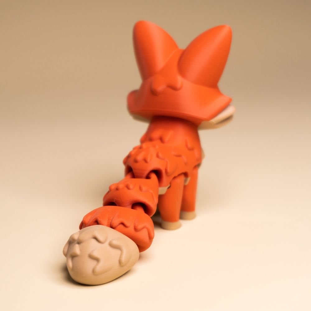 图片[3]-狐狸-3D合纵社-3D打印模型STL格式3mf格式免费下载！