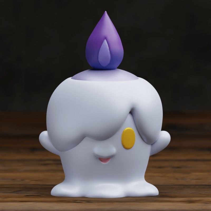 【宠物小精灵】烛光灵-3D合纵社-3D打印模型STL格式3mf格式免费下载！