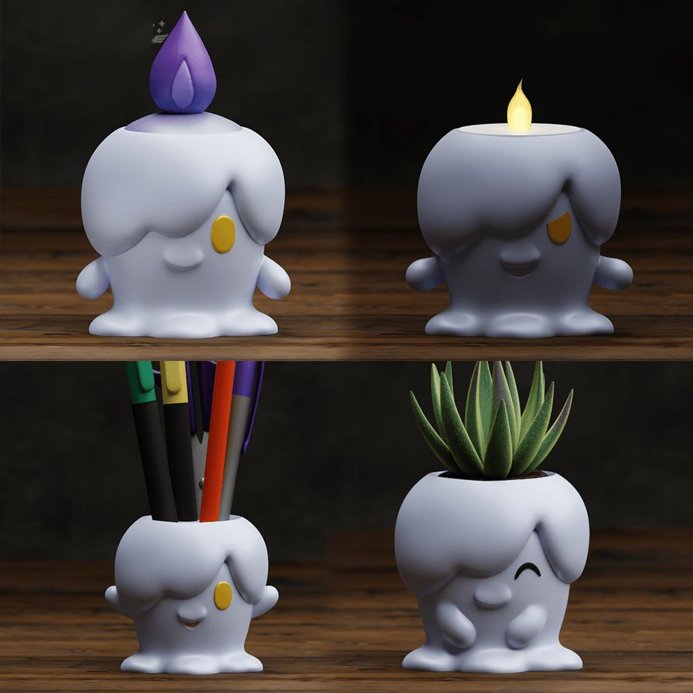 图片[4]-【宠物小精灵】烛光灵-3D合纵社-3D打印模型STL格式3mf格式免费下载！