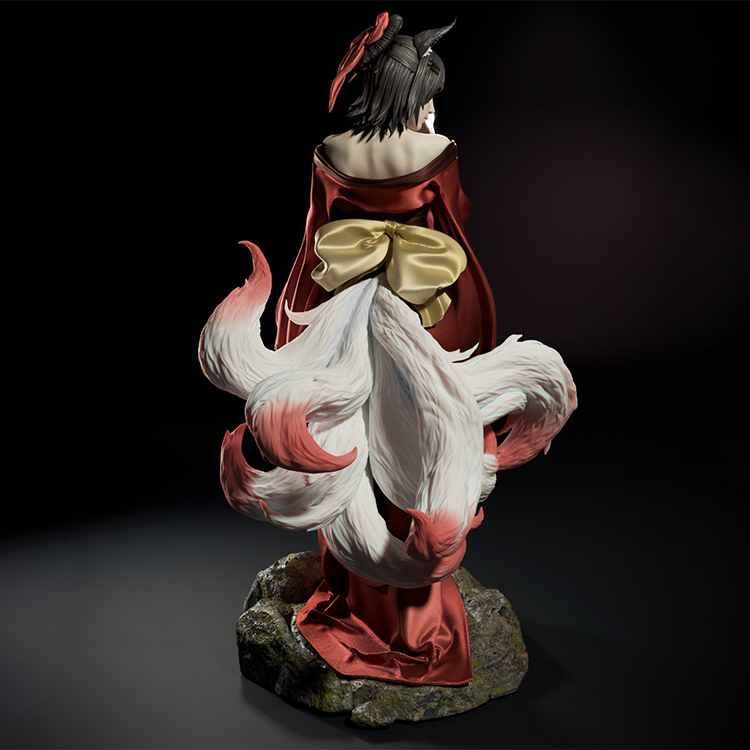 图片[3]-九尾妖狐-3D合纵社-3D打印模型STL格式3mf格式免费下载！