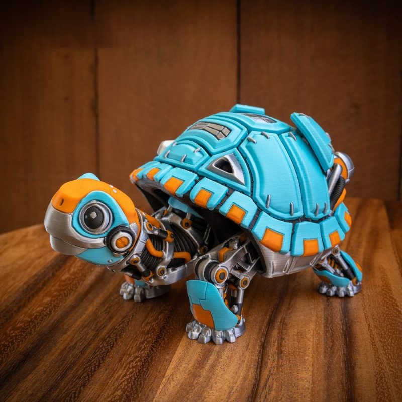 MatMire Makes NO:023 赛博机甲乌龟-3D合纵社-3D打印模型STL格式3mf格式免费下载！