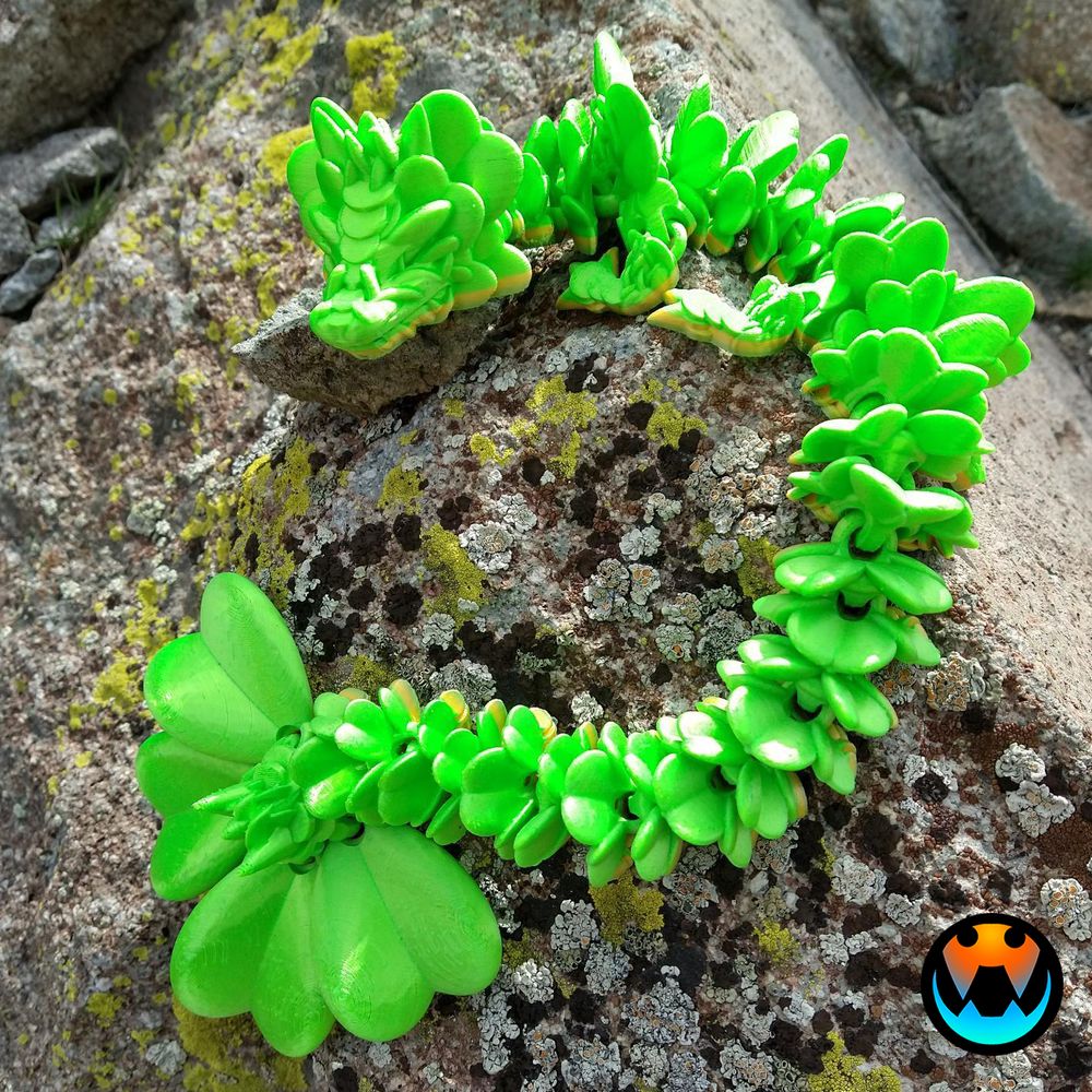 图片[2]-四叶草龙-3D合纵社-3D打印模型STL格式3mf格式免费下载！