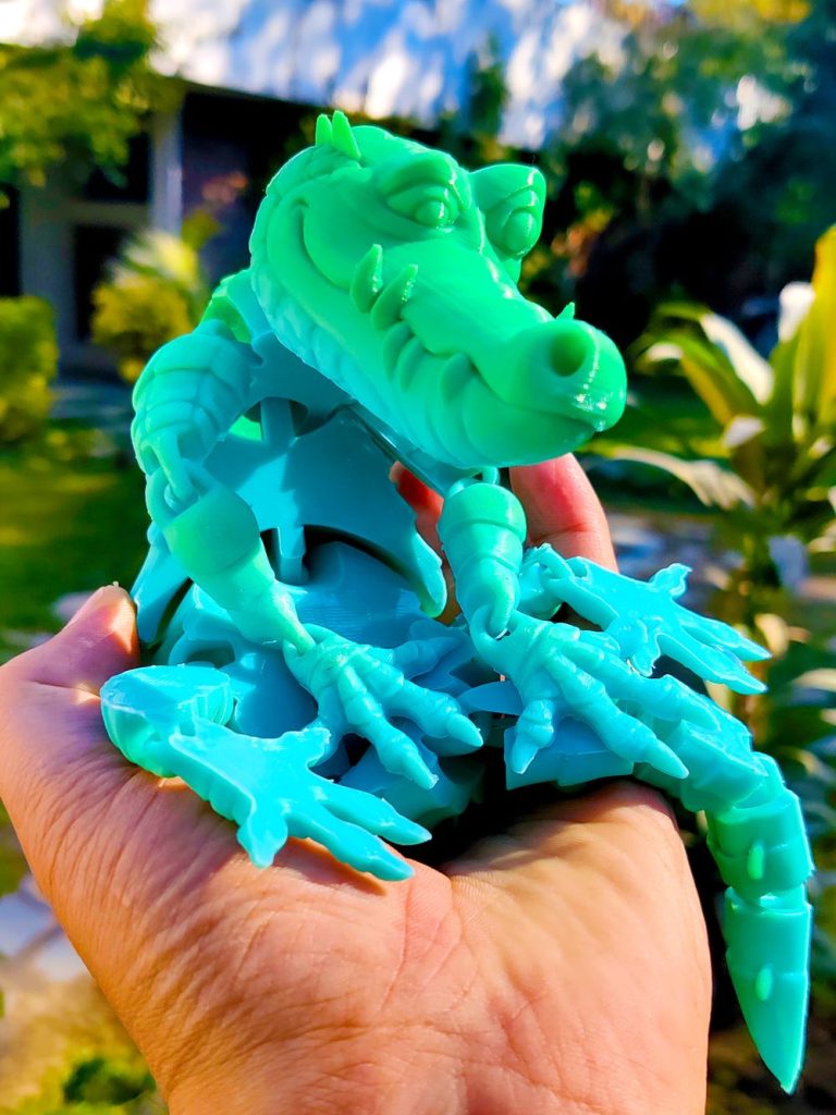 图片[2]-鳄鱼-3D合纵社-3D打印模型STL格式3mf格式免费下载！