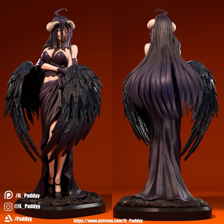 图片[2]-【Overlord】里雅儿贝德-3D合纵社-3D打印模型STL格式3mf格式免费下载！