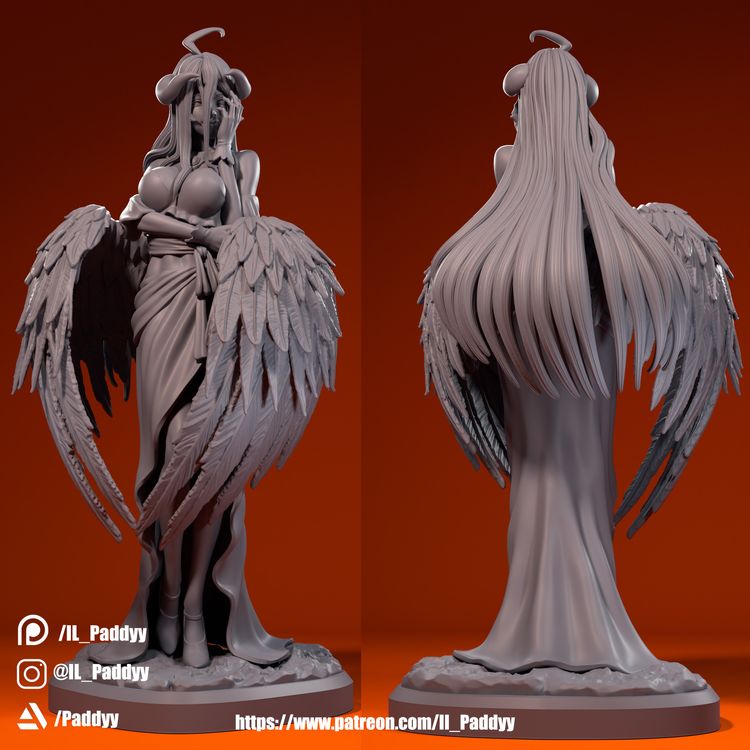 图片[3]-【Overlord】里雅儿贝德-3D合纵社-3D打印模型STL格式3mf格式免费下载！