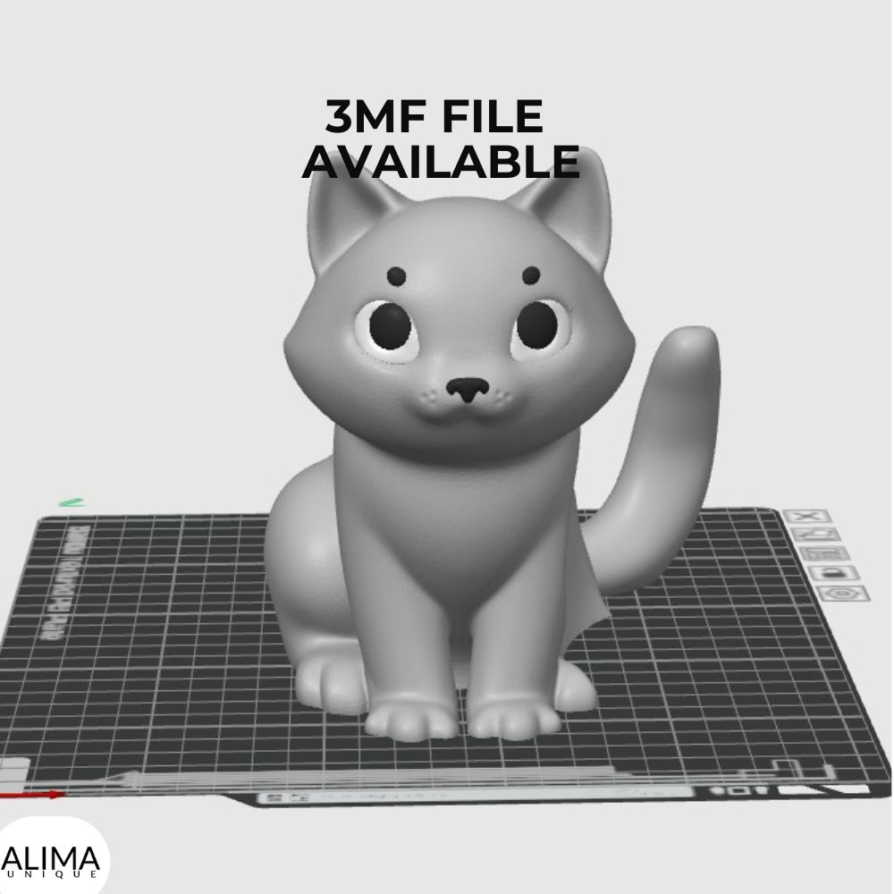 图片[3]-猫咪碗-3D合纵社-3D打印模型STL格式3mf格式免费下载！