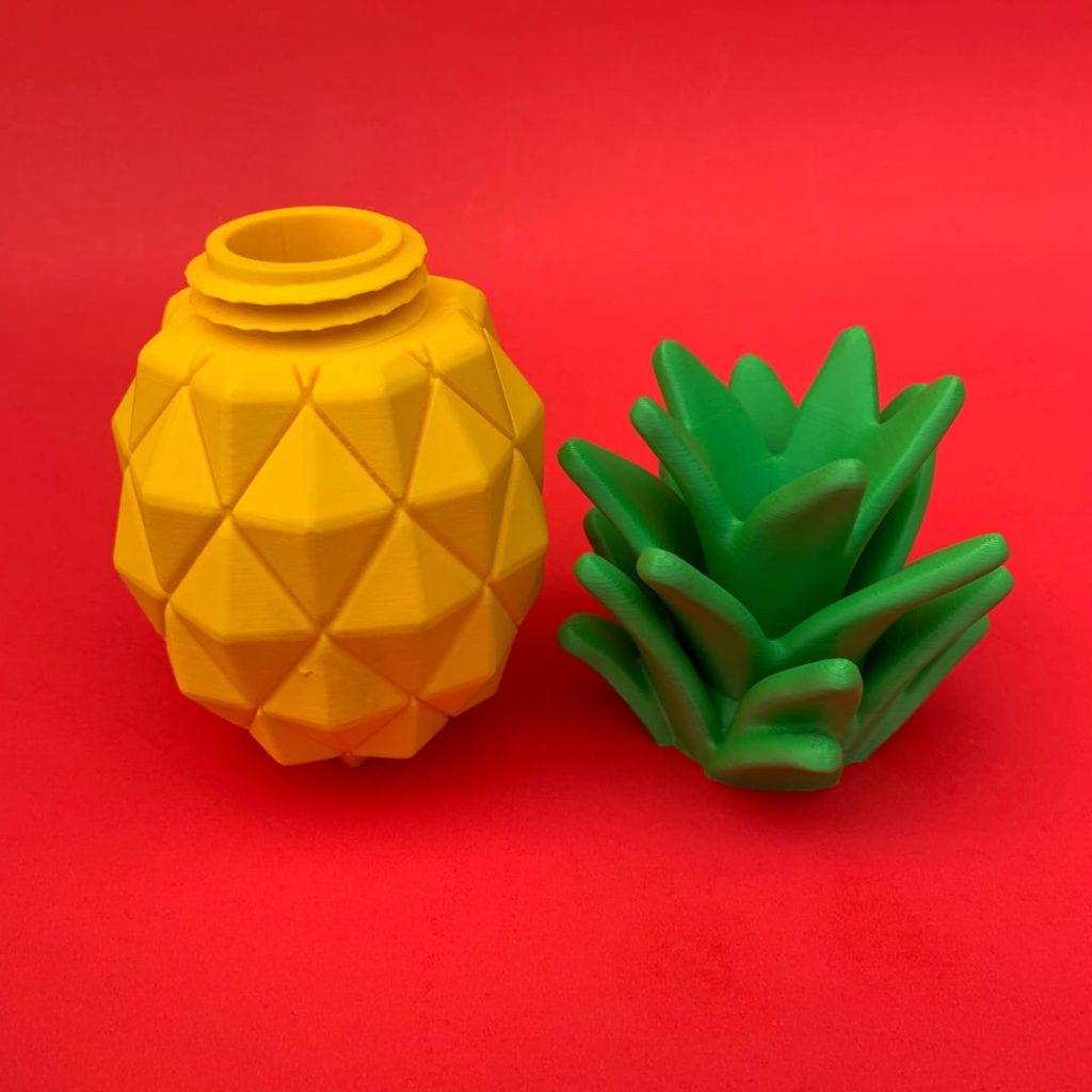 菠萝罐-3D合纵社-3D打印模型STL格式3mf格式免费下载！