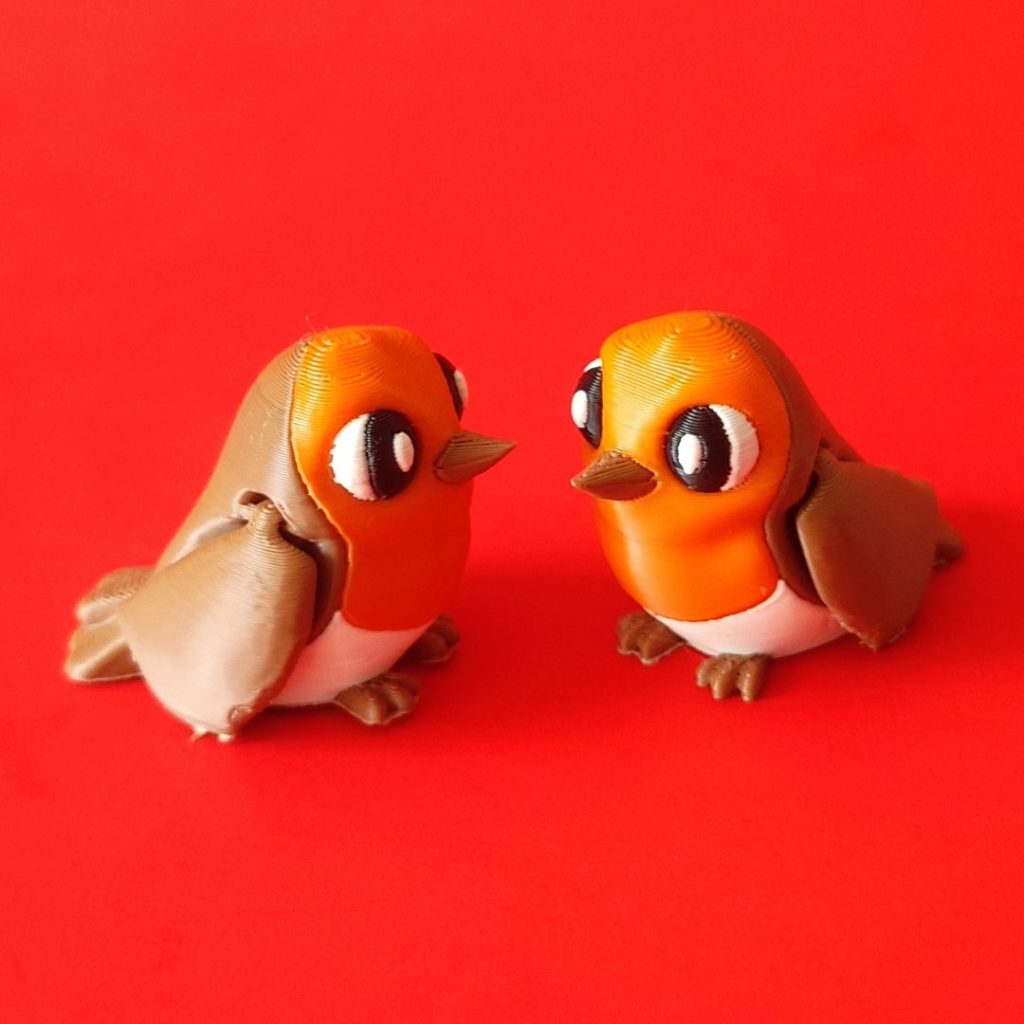 知更鸟-3D合纵社-3D打印模型STL格式3mf格式免费下载！