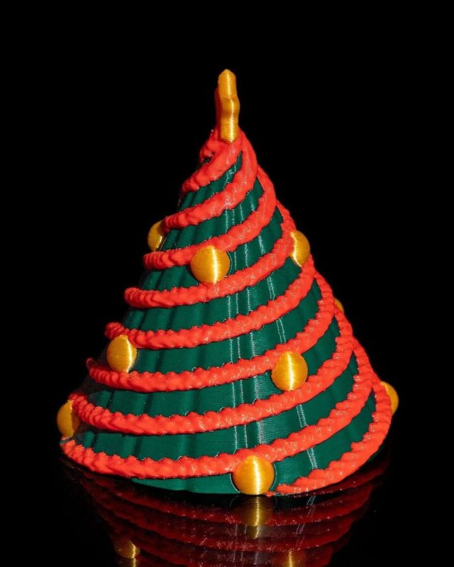 跳跃的圣诞树-3D合纵社-3D打印模型STL格式3mf格式免费下载！