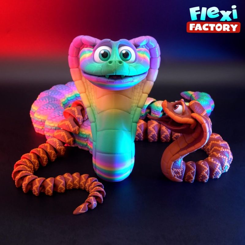 眼镜蛇-3D合纵社-3D打印模型STL格式3mf格式免费下载！