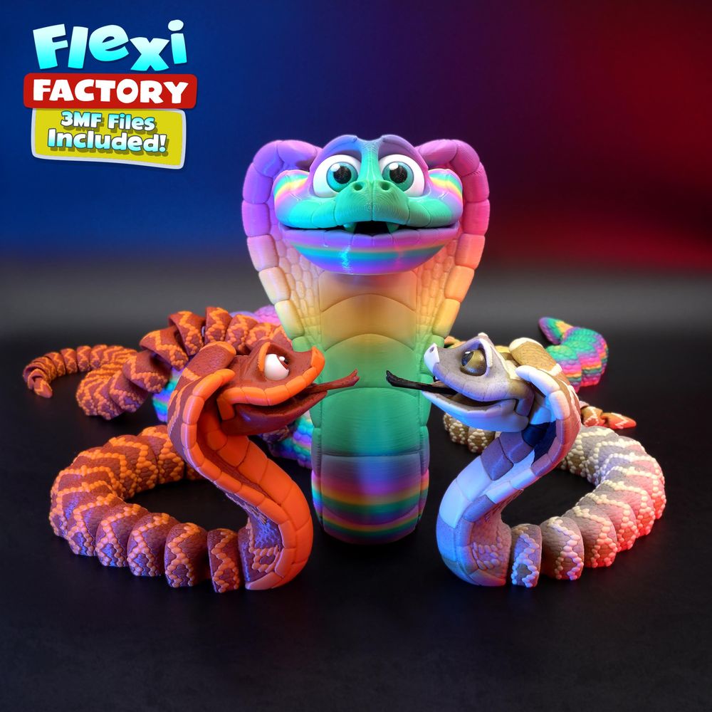 图片[3]-眼镜蛇-3D合纵社-3D打印模型STL格式3mf格式免费下载！