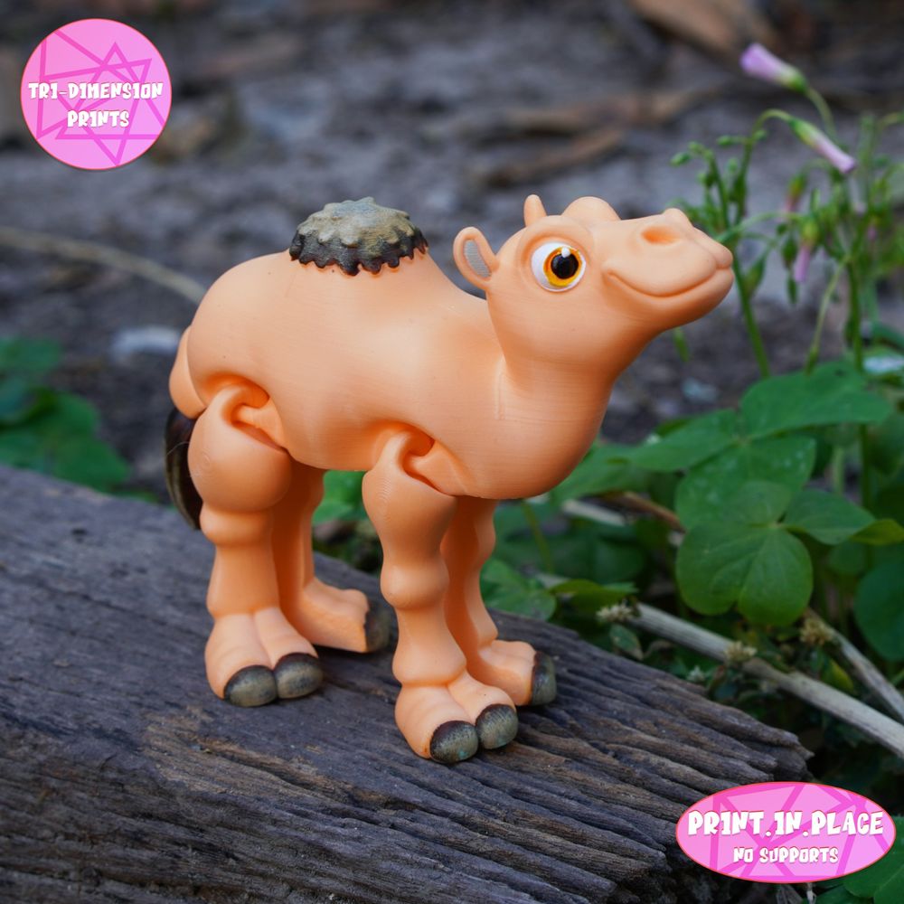 图片[3]-独峰骆驼-3D合纵社-3D打印模型STL格式3mf格式免费下载！