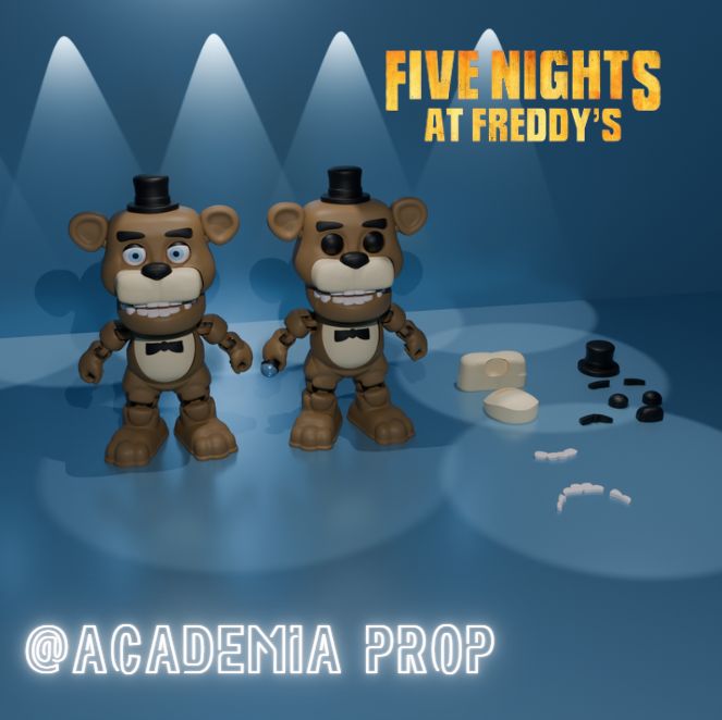 弗莱迪-3D合纵社-3D打印模型STL格式3mf格式免费下载！