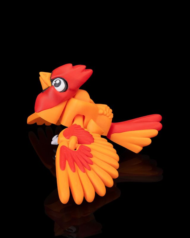 按压红雀-3D合纵社-3D打印模型STL格式3mf格式免费下载！