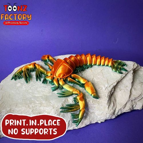Toonz Factory NO:012 海蝎-3D合纵社-3D打印模型STL格式3mf格式免费下载！
