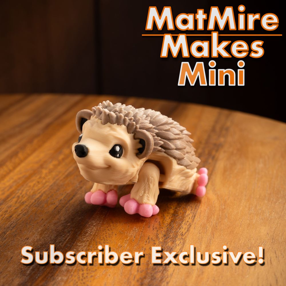 图片[5]-MatMire Makes MINI 刺猬-3D合纵社-3D打印模型STL格式3mf格式免费下载！