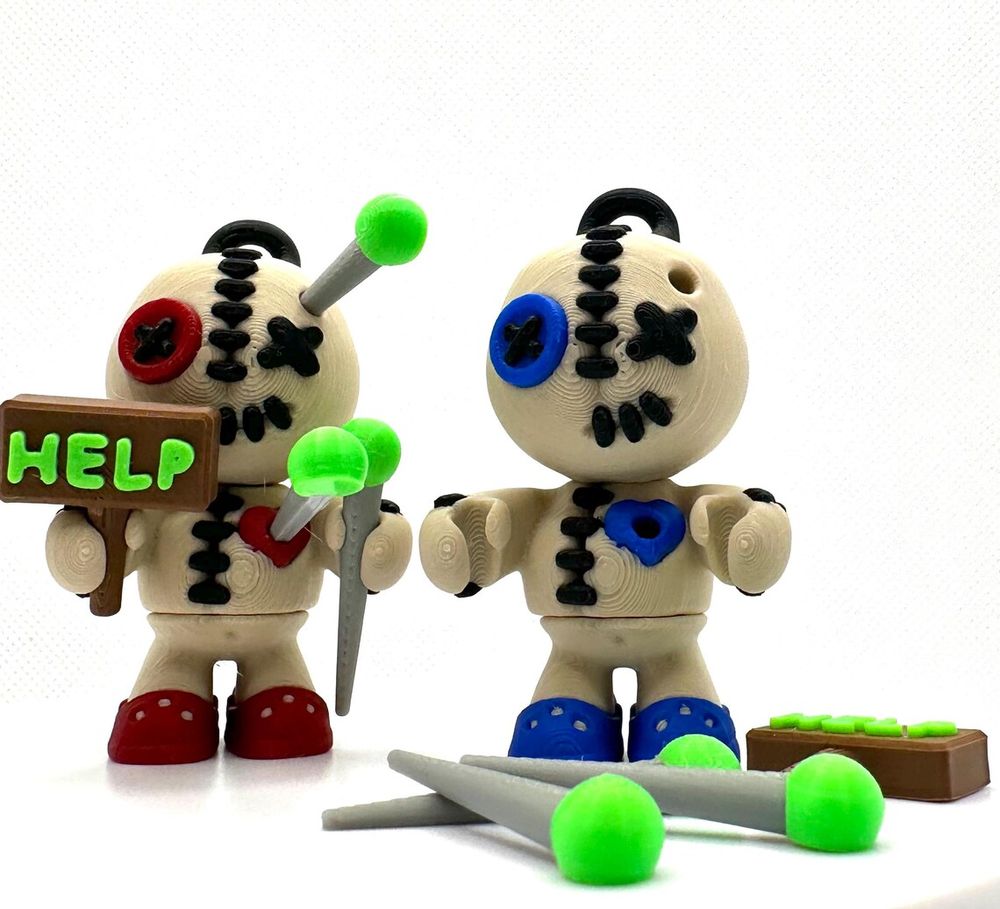 图片[2]-Koza Design NO:002 巫毒娃娃-3D合纵社-3D打印模型STL格式3mf格式免费下载！