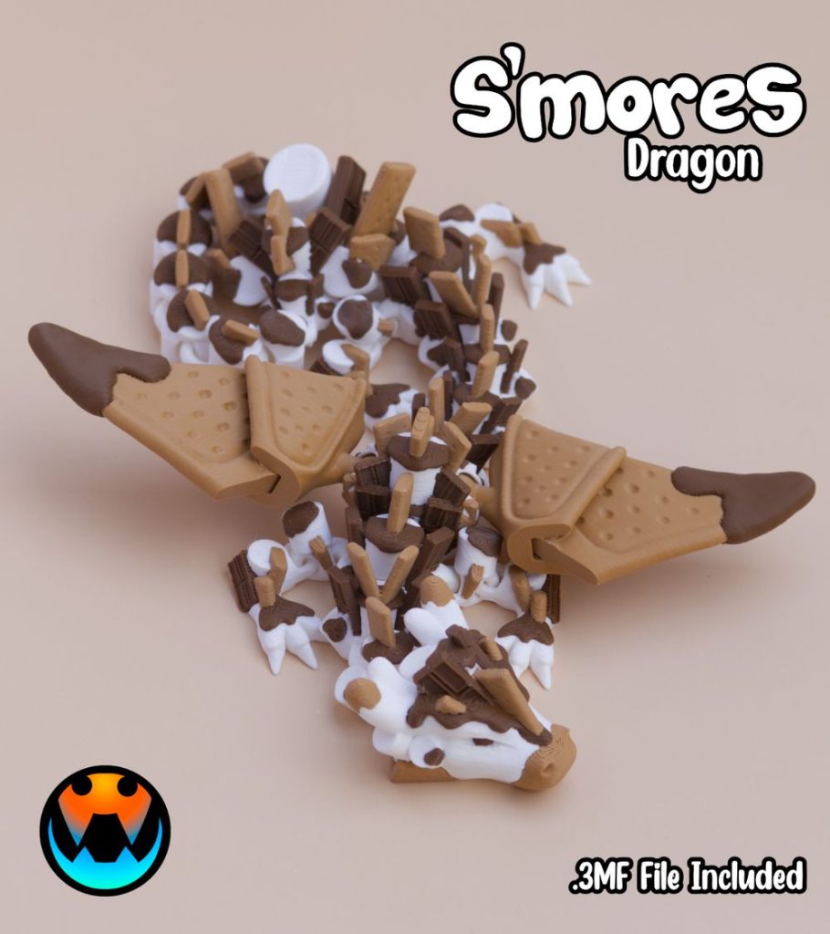 莫尔斯龙-3D合纵社-3D打印模型STL格式3mf格式免费下载！