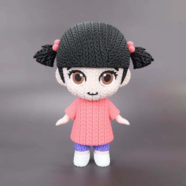 图片[2]-针织布偶娃娃-3D合纵社-3D打印模型STL格式3mf格式免费下载！