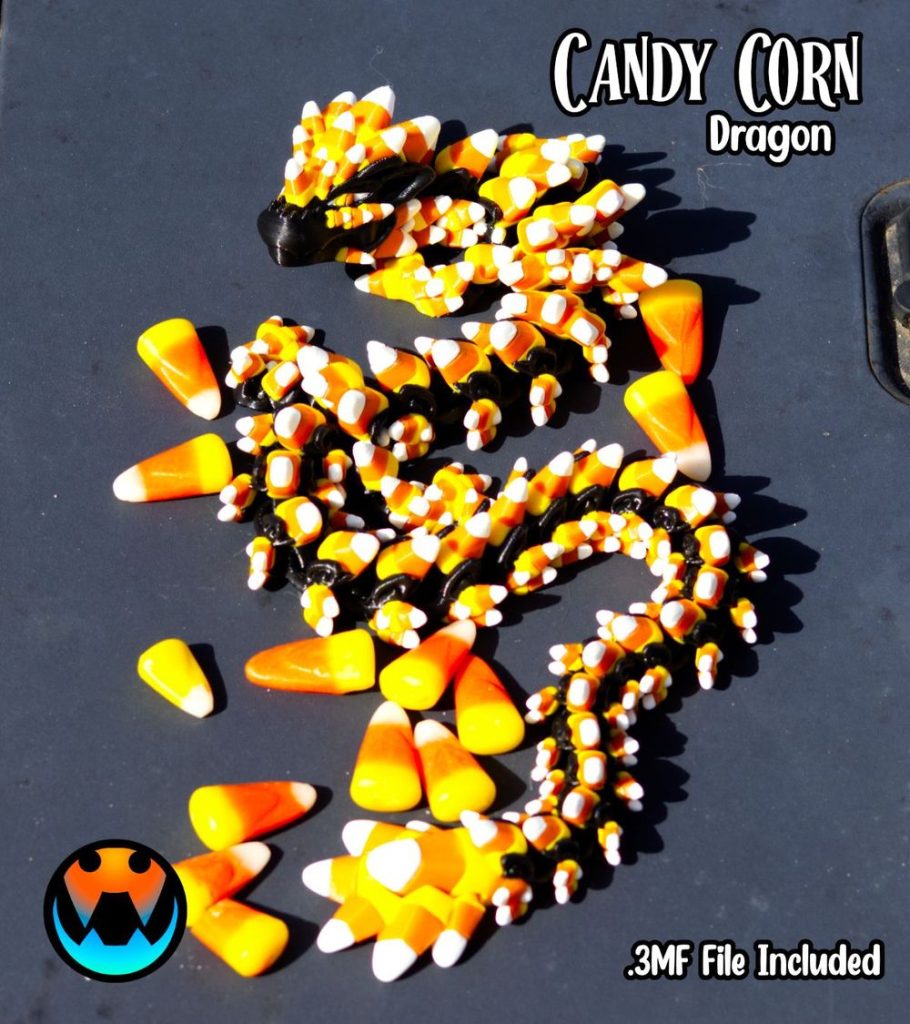 图片[2]-玉米糖龙-3D合纵社-3D打印模型STL格式3mf格式免费下载！