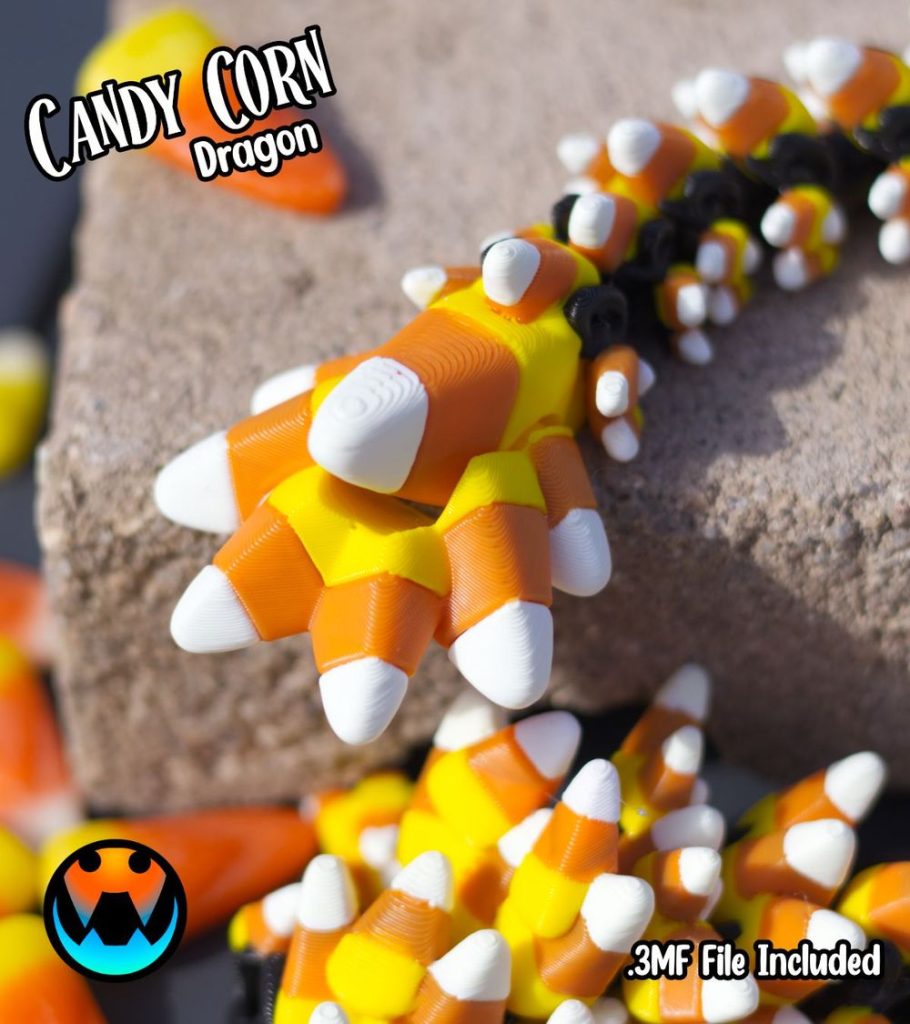 图片[3]-玉米糖龙-3D合纵社-3D打印模型STL格式3mf格式免费下载！