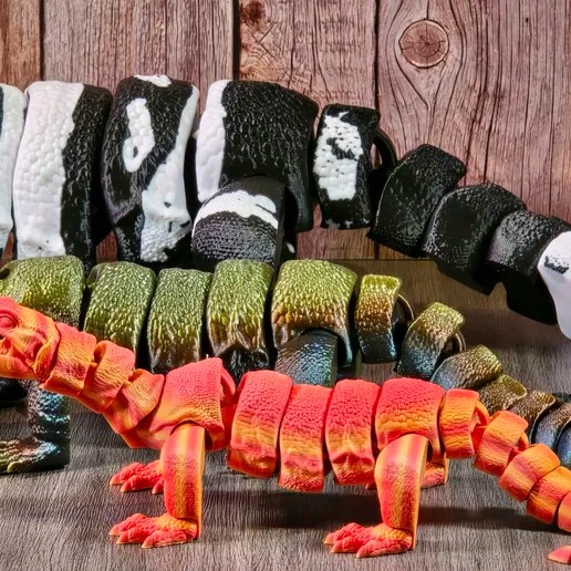 图片[2]-Raki-Box NO:008 泰加蜥蜴-3D合纵社-3D打印模型STL格式3mf格式免费下载！