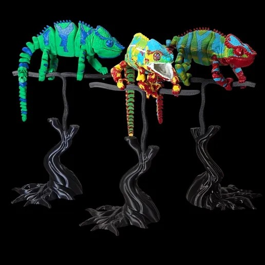 图片[2]-Raki-Box NO:015 豹纹变色龙-3D合纵社-3D打印模型STL格式3mf格式免费下载！