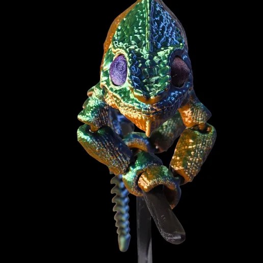 图片[3]-Raki-Box NO:015 豹纹变色龙-3D合纵社-3D打印模型STL格式3mf格式免费下载！