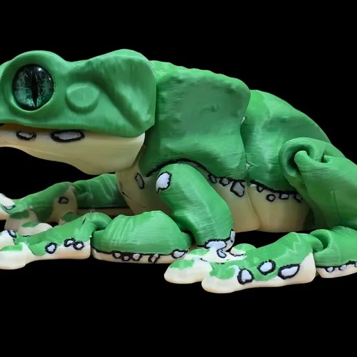 图片[3]-Raki-Box NO:018 蜡猴树蛙-3D合纵社-3D打印模型STL格式3mf格式免费下载！