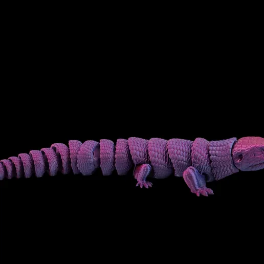 图片[5]-Raki-Box NO:019 蓝舌蜥蜴-Raki-Box-3D合纵社-3D打印模型STL格式3mf格式免费下载！