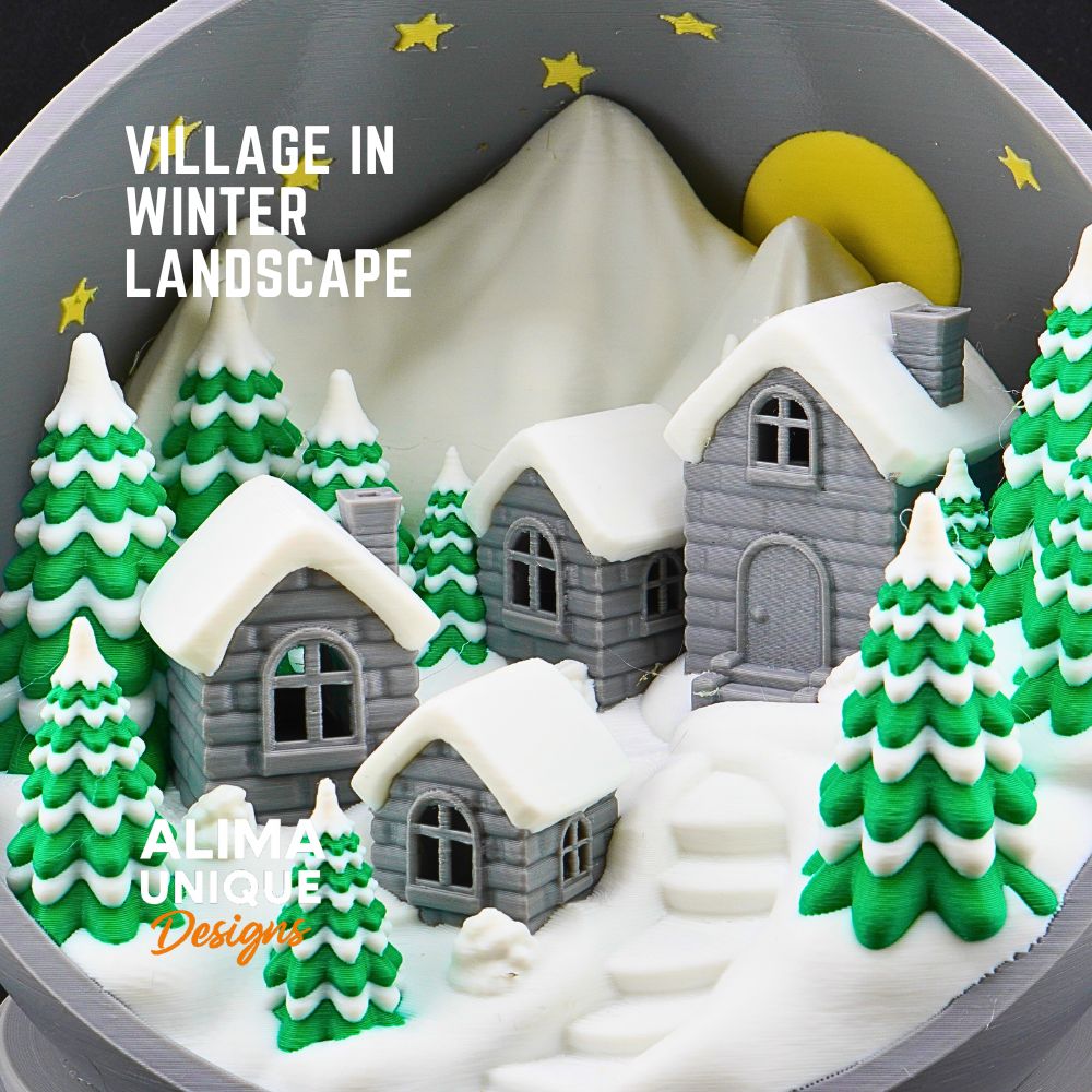 图片[2]-雪屋-ALIMA UNIQUE DESIGN-3D合纵社-3D打印模型STL格式3mf格式免费下载！