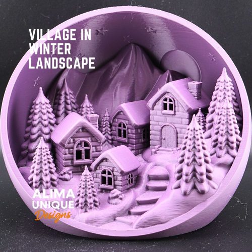 雪屋-ALIMA UNIQUE DESIGN-3D合纵社-3D打印模型STL格式3mf格式免费下载！