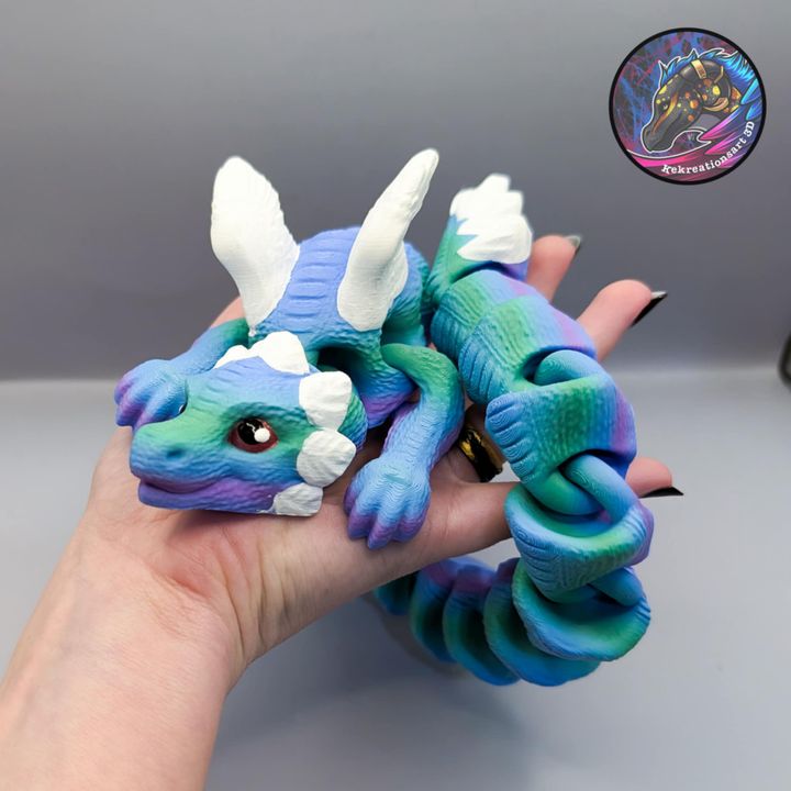 图片[5]-Kirsten M 柔韧胖乎乎的软龙-3D合纵社-3D打印模型STL格式3mf格式免费下载！