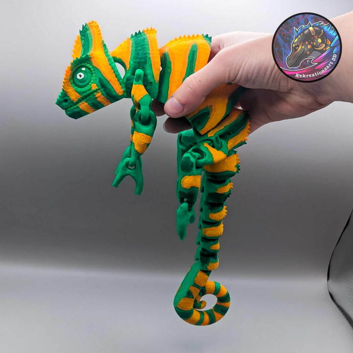 图片[5]-Kirsten M 灵活变色龙-3D合纵社-3D打印模型STL格式3mf格式免费下载！