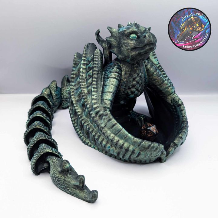 图片[5]-Kirsten M 飞龙骰子塔-3D合纵社-3D打印模型STL格式3mf格式免费下载！