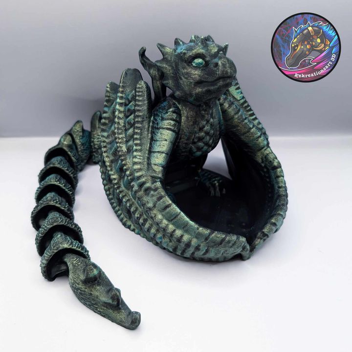 图片[4]-Kirsten M 飞龙骰子塔-3D合纵社-3D打印模型STL格式3mf格式免费下载！