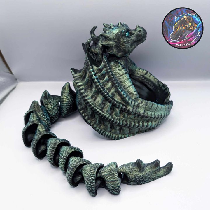 图片[3]-Kirsten M 飞龙骰子塔-3D合纵社-3D打印模型STL格式3mf格式免费下载！